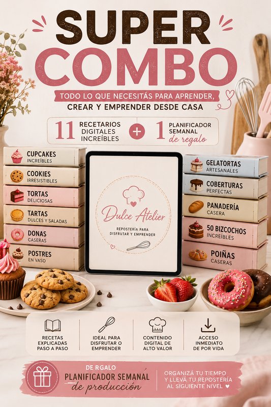 Biblioteca Premium de Repostería